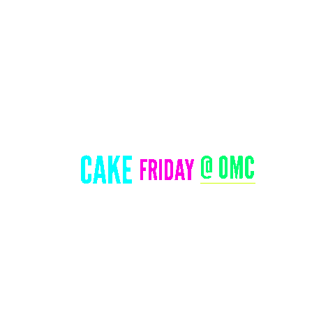 Cake Sticker by OH MY CAKERY