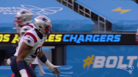 High Five Deatrich Wise GIF by New England Patriots