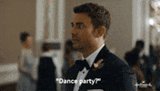 Dance Party Wedding GIF by Hallmark Channel