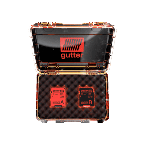 GutterCorp music mixtape gutter guttermixtape Sticker