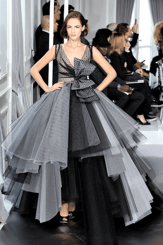 haute couture movement GIF by fashgif