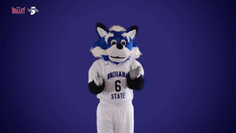 indiana state mvc GIF by Missouri Valley Conference