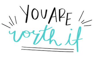 worth it self love Sticker by Teach Create Motivate