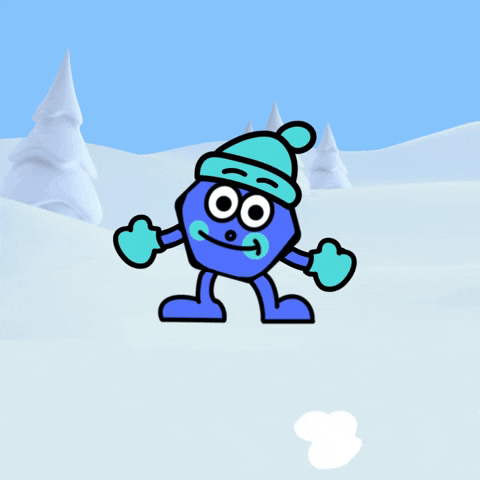 utilify giphyupload snow winter snowman GIF