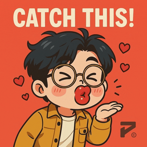 Flirty Kiss GIF by Persona