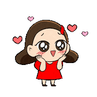 Heart Love Sticker by ulsankeunaegi