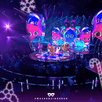 Rita Ora Christmas GIF by The Masked Singer UK & The Masked Dancer UK