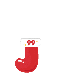 Christmas Snow Sticker by The 99 Cents Only Stores