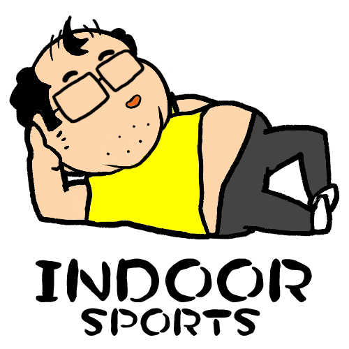 Tired Illustration Sticker