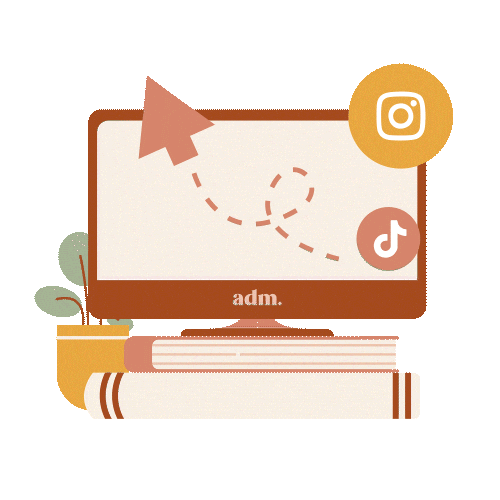 Instagram Book Sticker