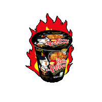 Fire Korea Sticker by Sarya Holdings