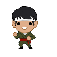 Karate Kid Kick Sticker by Sony Pictures Germany