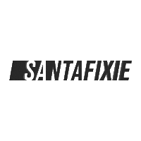 Logo Bicycle Sticker by Santafixie