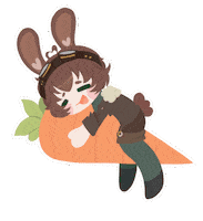 Animation Bear Sticker
