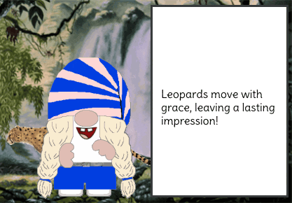 Gnome Leopard GIF