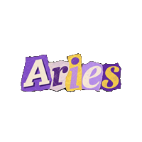 Aries Sticker by Luna y el Tarot