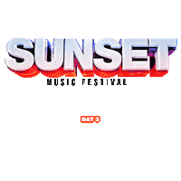 Sunset Sticker by Disco Donnie Presents