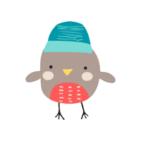 Birdie Sticker by PSfamilyNYC