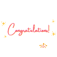 Congratulations Toybox Sticker by Toy Box Bali