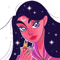 Milkymoon Sticker