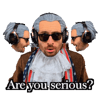 No Way Seriously Sticker