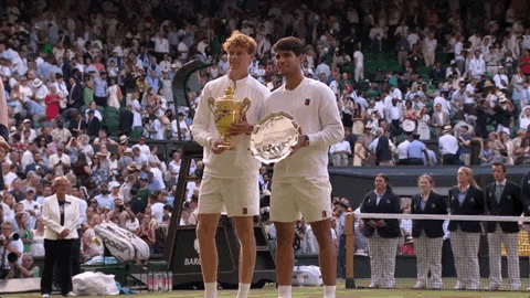 Carlos Alcaraz GIF by Wimbledon