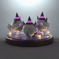 AshleyBlanchette halloween magic witch spell GIF