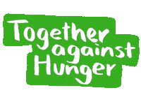 Hunger Zusammen Sticker by Deutsche Welthungerhilfe e.V.