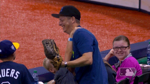 rays hug GIF by MLB