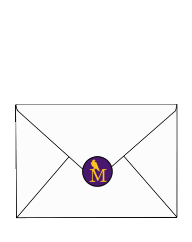 Letter Vallo Sticker by University of Montevallo
