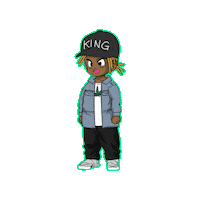 Artist Rap Sticker by Friendly Neighbor Records