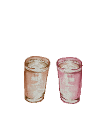 emilymap pink beer cheers drawing Sticker