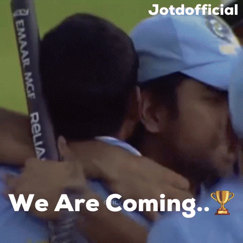 We Are Coming Virat Kohli GIF