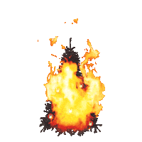 Christmas Fire Sticker by EMP