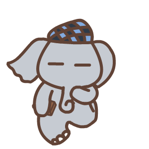 Emoji Elephant Sticker