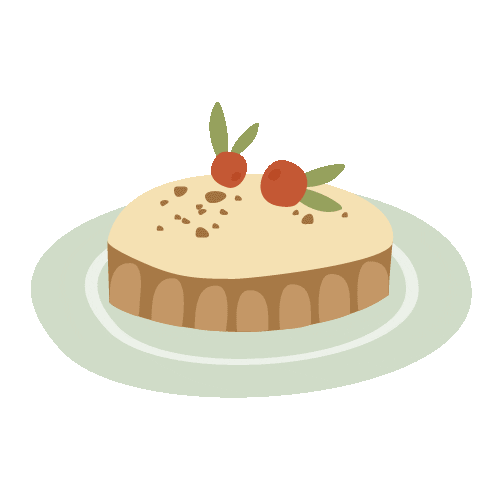 Home Cake Sticker by Lagun Sari Singapore
