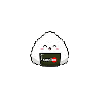 sushicotr asian sushi noodle onigiri Sticker