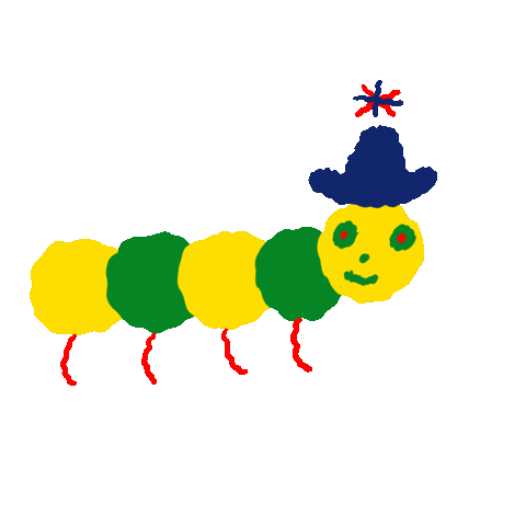 sbalan fun spring walking insects Sticker