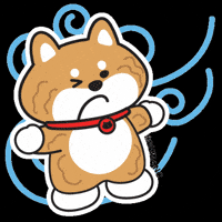 Thunderstorm 柴犬 GIF by SHIBAINC