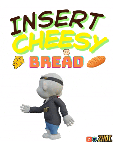 Bread Love Snack Time GIF by Zhot