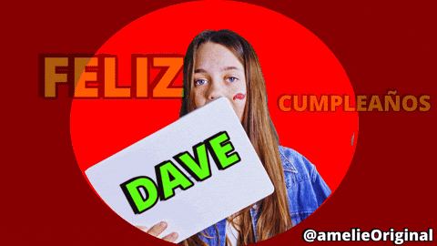 Gracias Dave GIF by amelie