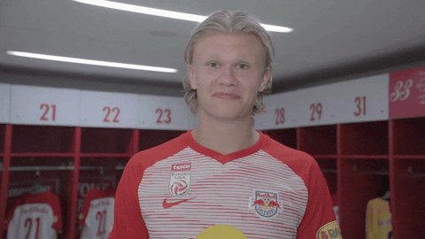 erling haaland yes GIF by FC Red Bull Salzburg