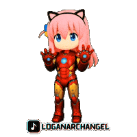 Bocchi Ironman Suit Sticker