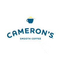 Morning Cafe Sticker by Cameron's Coffee