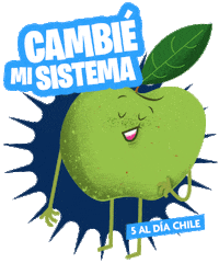 Apple Manzana Sticker by 5aldiachile
