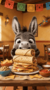 Hungry Mexican Food GIF by Hugo El Burrito