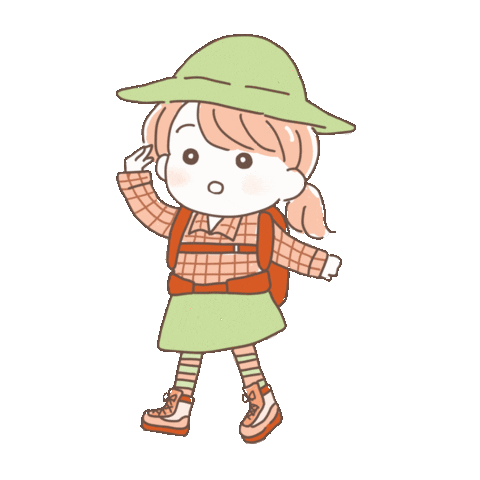 女の子 Sticker