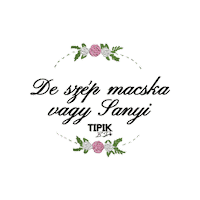 TipikbyDetti handmade magyar vicces hungarian Sticker