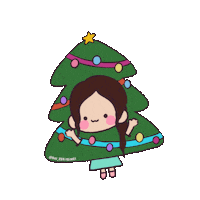 Christmas Tree Love Sticker