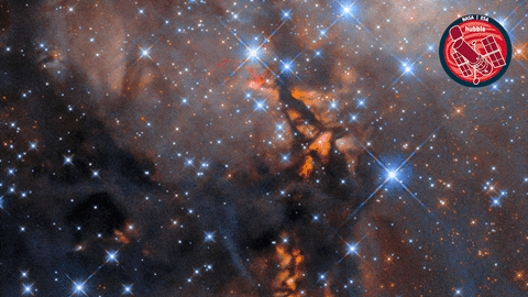 Stars Orange GIF by ESA/Hubble Space Telescope
